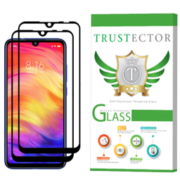 محافظ صفحه نمایش تراستکتور (Trustector) مدل GSS مناسب گوشی شیایومی Redmi Note 7 بسته 2 عددی