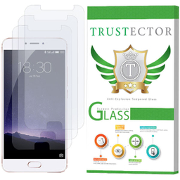 محافظ صفحه نمایش تراستکتور (Trustector) مدل GLS مناسب گوشی میزو MX6 بسته 3 عددی