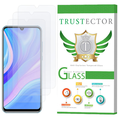 محافظ صفحه نمایش تراستکتور (Trustector) مدل GLS مناسب گوشی هوآوی P Smart S بسته 3 عددی
