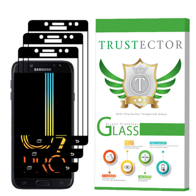 محافظ صفحه نمایش تراستکتور (Trustector) مدل GSS مناسب گوشی سامسونگ Galaxy J7 Pro بسته 3 عددی
