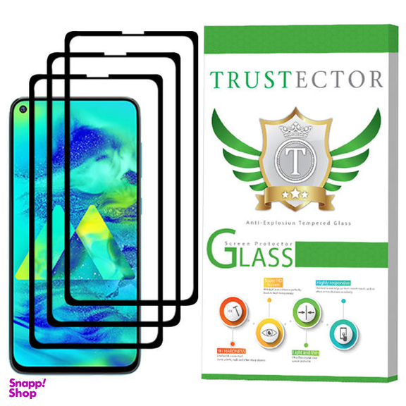 محافظ صفحه نمایش تراستکتور (Trustector) مدل GSS مناسب گوشی سامسونگ Galaxy M40 بسته 3 عددی