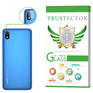 محافظ لنز دوربین تراستکتور (Trustector) مدل CLP مناسب گوشی شیایومی Redmi 7A بسته 3 عددی