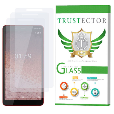 محافظ صفحه نمایش تراستکتور (Trustector) مدل GLS مناسب گوشی نوکیا 1 Plus بسته 3 عددی
