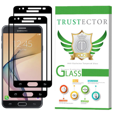 محافظ صفحه نمایش سرامیکی تراستکتور (Trustector) مدل CRM مناسب گوشی سامسونگ Galaxy J7 Prime / On Nxt بسته 2 عددی
