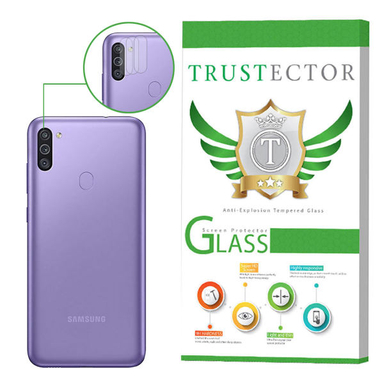محافظ لنز دوربین تراستکتور (Trustector) مدل CLP مناسب گوشی سامسونگ Galaxy M11 بسته 3 عددی
