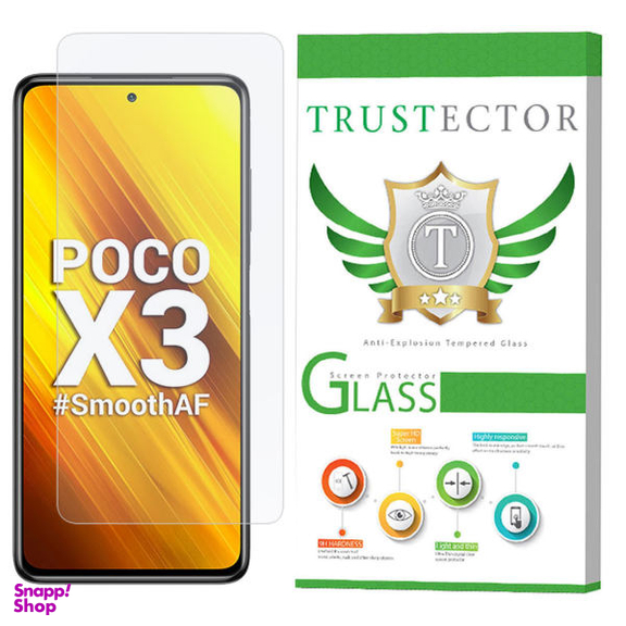 محافظ صفحه نمایش تراستکتور (Trustector) مدل SMP-T مناسب برای گوشی موبایل شیایومی Poco X3