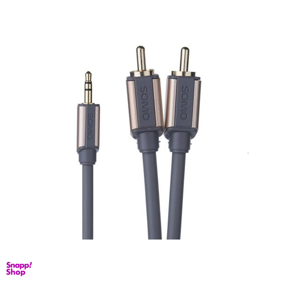 کابل 2 به 1 صدا سومو (Somo) مدل SR5519 طول 3.5 متری