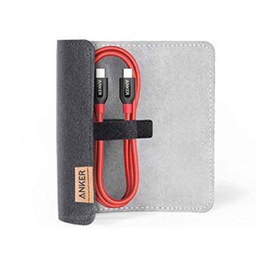 کابل شارژ دو سر تایپ سی انکر (Anker) مدل پاورلاین پلاسA8187 طول 90 سانتی متری