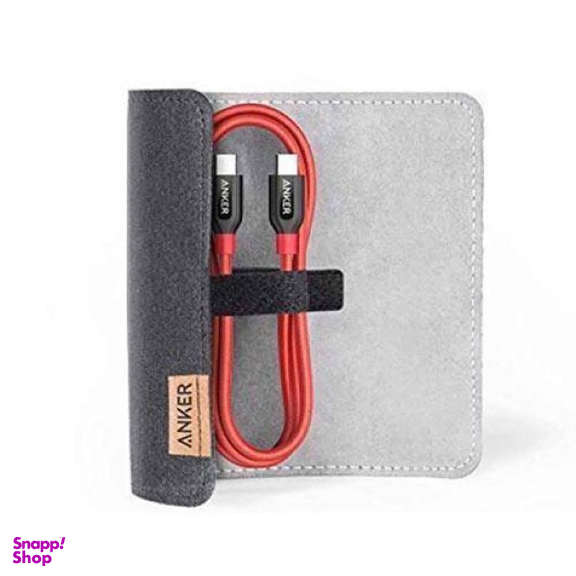 کابل شارژ دو سر تایپ سی انکر (Anker) مدل پاورلاین پلاسA8187 طول 90 سانتی متری