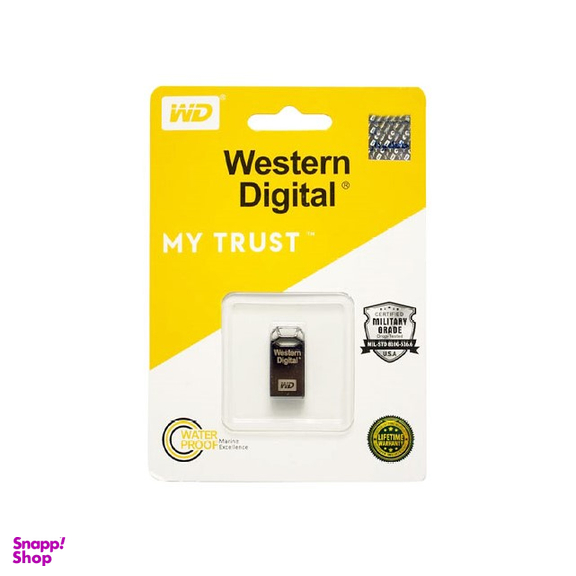فلش مموری وسترن دیجیتال (Western Digital) مدل My Trust ظرفیت 16 گیگابایت