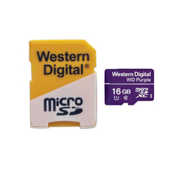 کارت حافظه microSDXC وسترن دیجیتال (Western Digital) مدل کلاس 10 استاندارد UHS-I U1 سرعت 100MBpsظرفیت 16 گیگابایت رنگ سرمه ای