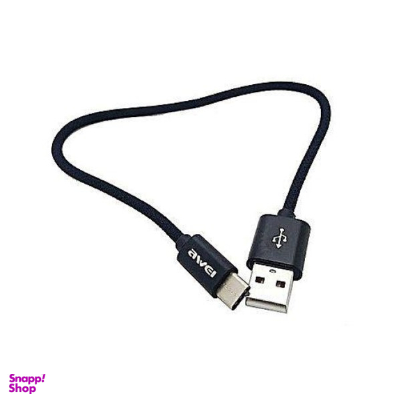 کابل کوتاه USB به تایپ سی اوی (Awei) مدل Awei Cl-85 طول 30 سانتی