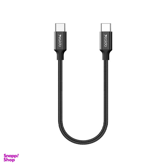 کابل شارژ دوسر تایپ سی کوتاه یسیدو (yesido) مدل Ca51