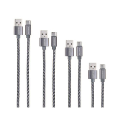 کابل شارژ USB به تایپ سی کی نت پلاس (Knet Plus)مدل KD-19 بسته 4 عددی