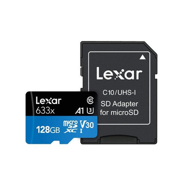 کارت حافظه میکرو لکسار(Lexar) مدل A1 633X رنگ مشکی