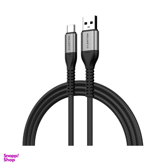 کابل شارژ USB به تایپ سی لنشن (Lention) طول 1 متری