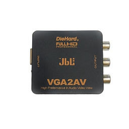 تبدیل VGA به AV دای هارد (DieHard) رنگ مشکی