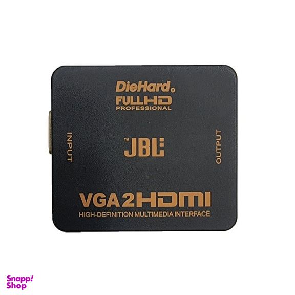 تبدیل VGA به HDMI دای هارد رنگ مشکی