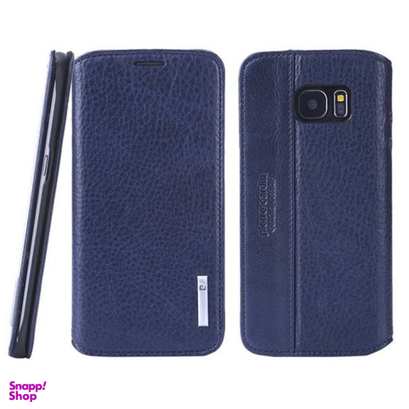 کاور چرمی پیرکاردین (Pierre Cardin) مدل PCS-P03 مناسب موبایل سامسونگ Galaxy S7 Edge
