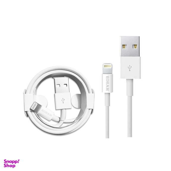 کابل شارژ رهام مدل RO-31 رنگ سفید