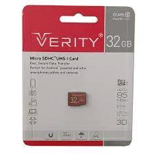 کارت حافظه Micro SD وریتی (Verity) مدل C10 ظرفیت 32 گیگابایت