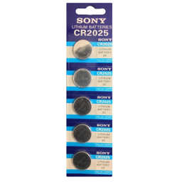 باتری سکه ای سونی (Sony) مدل 2025 بسته 5 عددی