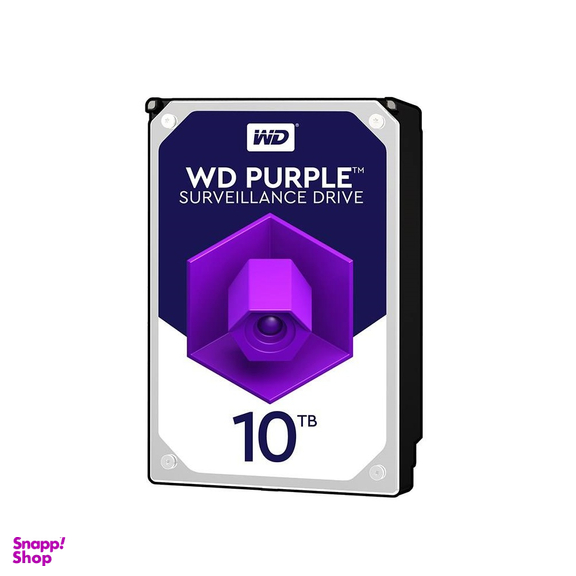 هارددیسک اینترنال وسترن دیجیتال (WD) مدل Purple WD101PURZ ظرفیت 10 ترابایت