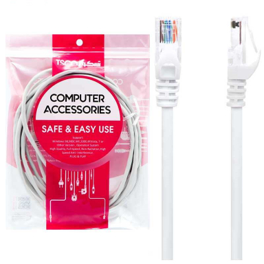 کابل شبکه Cat5 تسکو (Tsco) مدل TN5100CCU طول 10 متر