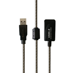 کابل افزایش طول USB دی نت (D-net) مدل 079 برددار طول 15 متر