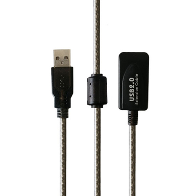 کابل افزایش طول USB دی نت (D-net) مدل 079 برددار طول 15 متر