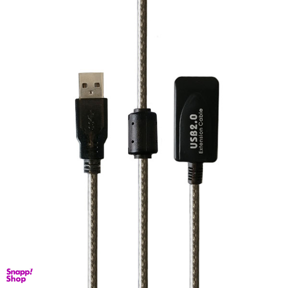 کابل افزایش طول USB دی نت (D-net) مدل 079 برددار طول 15 متر
