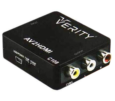 تبدیل AV به HDMI وریتی (Verity) مدل C108