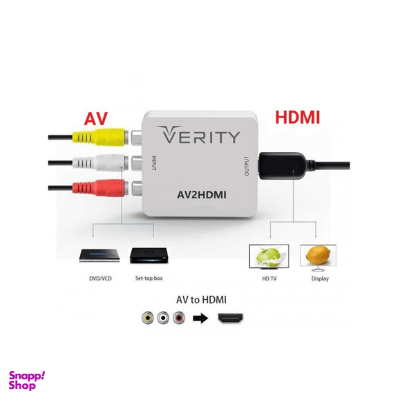تبدیل AV به HDMI وریتی (Verity) مدل C108