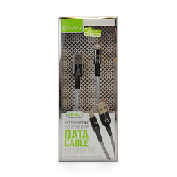 کابل تبدیل USB به لایتنینگ باوین(BAVIN) مدل CB-157 به طول 1 متر هوشمند رنگ مشکی