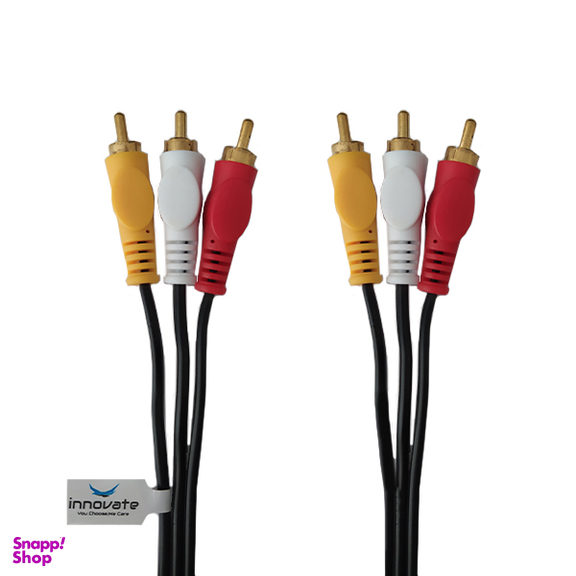 کابل 3 به 3 AV اینوویت (Innovate) مدل INV-3B3-148 طول 1.5 متر
