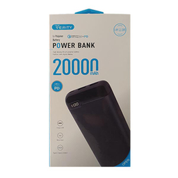 شارژر همراه وریتی (Verity) مدل V-PP-122-20PD ظرفیت 20000MAH