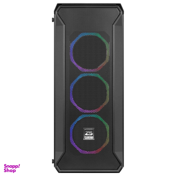 کیس کامپیوتر گرین (Green) مدل Surena z5 رنگ مشکی