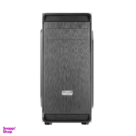 کیس کامپیوتر گرین (Green) مدل Oraman Plus رنگ مشکی