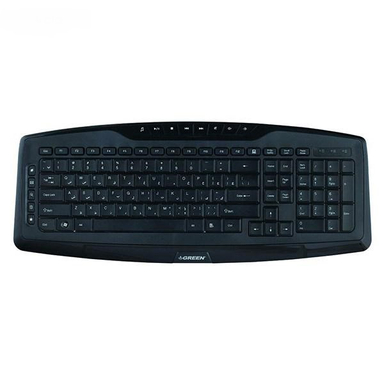 کیبورد گرین مدل GK-501 با حروف فارسی رنگ مشکی