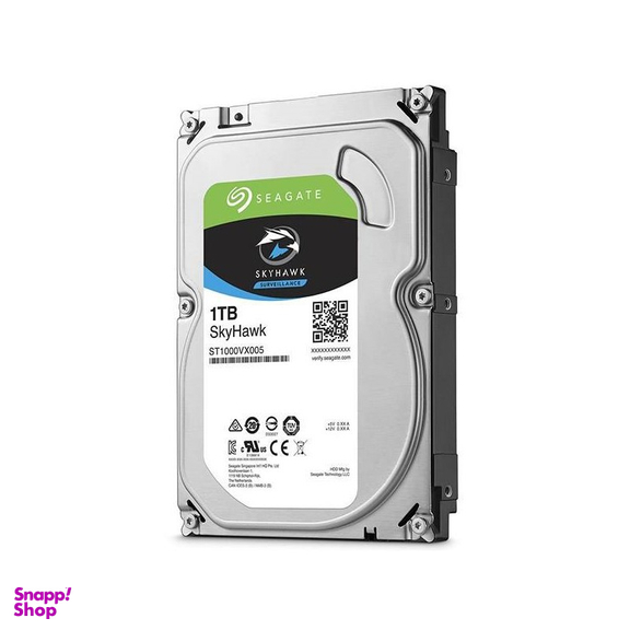 هارد دیسک اینترنال سیگیت (Seagate) مدل SkyHawk ST1000VX005 ظرفیت 1 ترابایت