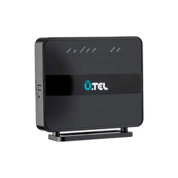 مودم روتر بی سیم VDSL2.ADSL2 Plus یوتل (U.Tel) مدل V301 رنگ مشکی