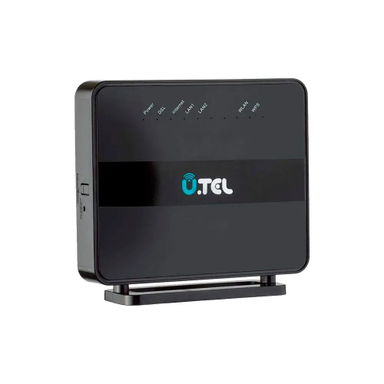 مودم روتر بی سیم VDSL2.ADSL2 Plus یوتل (U.Tel) مدل V301 رنگ مشکی