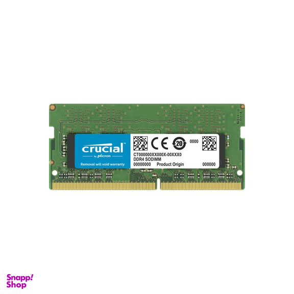 رم لپ تاپ DDR4 تک کاناله CL19 کروشیال (Crucial) مدل CT16G4SFD8266 ظرفیت 16 گیگابایت