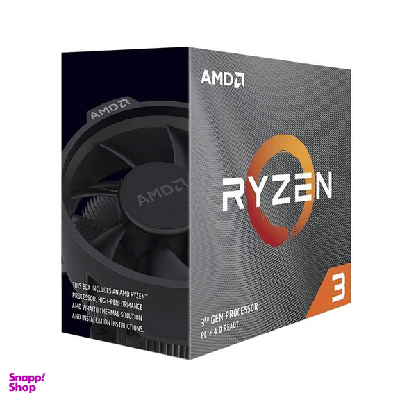 پردازنده ای ام دی (Amd) مدل Ryzen 3 3100 ظرفیت 3.6 گیگاهرتز