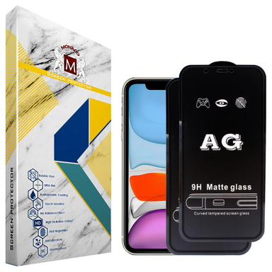 محافظ صفحه نمایش مات موناکو (Monaco) کد MA004 مناسب موبایل اپل iPhone 11 بسته دو عددی