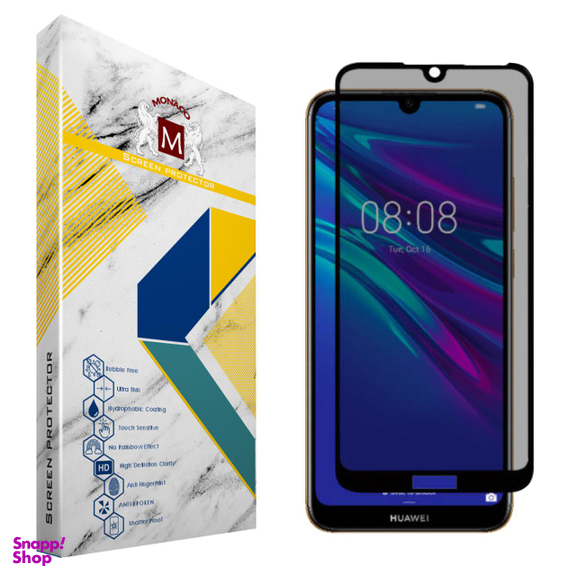 محافظ صفحه نمایش موناکو (Monaco) مدل PR047 برای حفظ حریم شخصی مناسب موبایل هوآوی Y6 Prime 2019