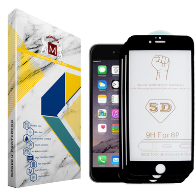 محافظ صفحه نمایش موناکو (Monaco) مدل 5Di9 مناسب موبایل اپل iPhone 6 Plus بسته سه عددی