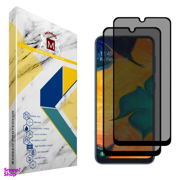 محافظ صفحه نمایش موناکو (Monaco) مدل RP003 برای حفظ حریم شخصی مناسب موبایل سامسونگ Galaxy A10s بسته دو عددی