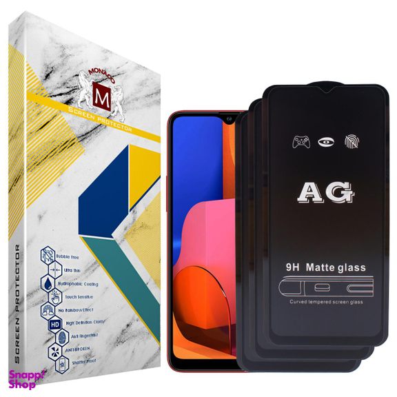 محافظ صفحه نمایش مات موناکو (Monaco) کد TM022 مناسب موبایل سامسونگ Galaxy A20s بسته سه عددی