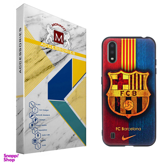 کاور موناکو (Monaco) مدل Mel طرح بارسلونا مناسب موبایل سامسونگ Galaxy A01
